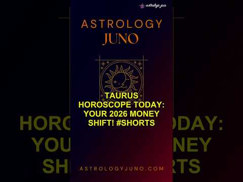 Taurus Horoscope Today: Your 2026 Money Shift! #Shorts