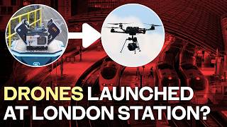 How Waterloo Station is using drones to catch rail trespassers