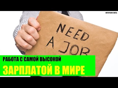 Самые высокооплачиваемые профессии