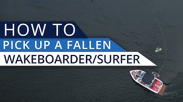 How to Pickup a Fallen Wakesurfer or Wakeboarder