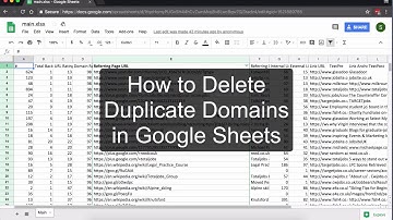 How to Remove Duplicate Domains in Google Sheets  - WebDesy.com