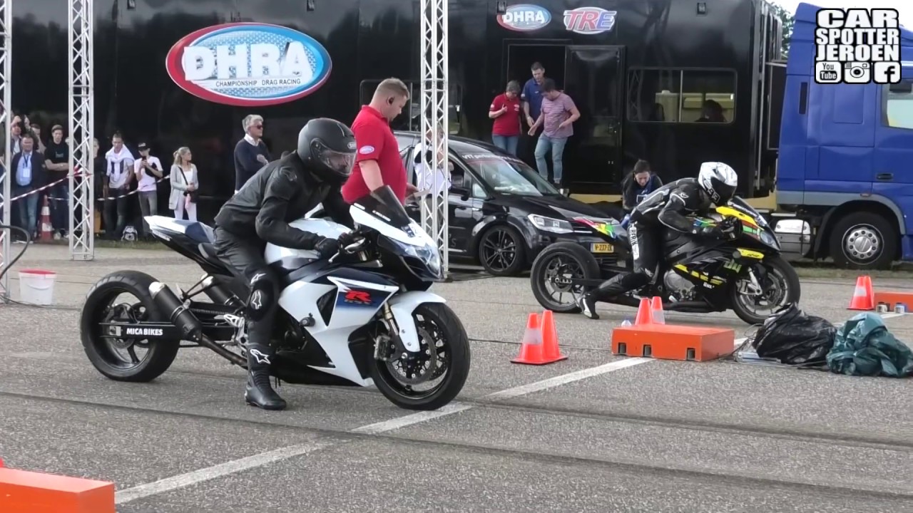 DRAGRACE | Suzuki GSX R 750 DRAGSTER vs. Suzuki GSXR 1100 Big Bore Block vs Suzuki GSXR 1000