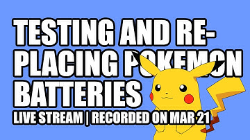 Testing and Replacing Pokemon Save Batteries - Coffee with mmmStephen EP 10