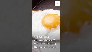 Natural sources of Vitamin B5