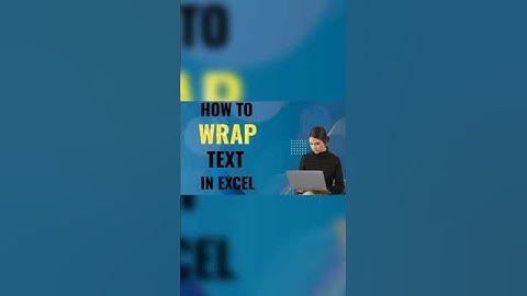 HOW TO WRAP TEXT IN EXCEL #yt #shorts #excel #wraptext #excelformulas #job #skills #exceltutorial