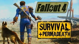 Fallout 4: Survival Mode, but DEATH = RESTART | Fallout Day 2025 Soon!