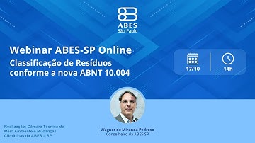 Classificação de Resíduos conforme a nova ABNT 10.004