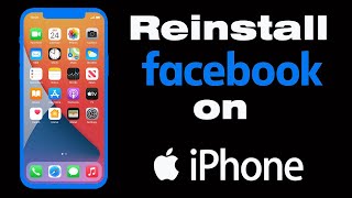 How do i uninstall Facebook and reinstall on iPhone screenshot 4