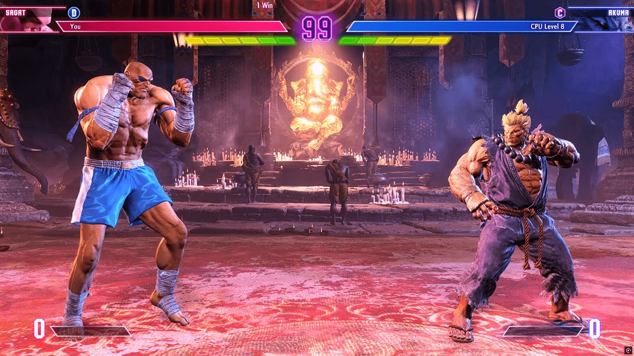 Сагат против Акумы (Самая сложная битва) - Street Fighter 6. | Эпическая битва