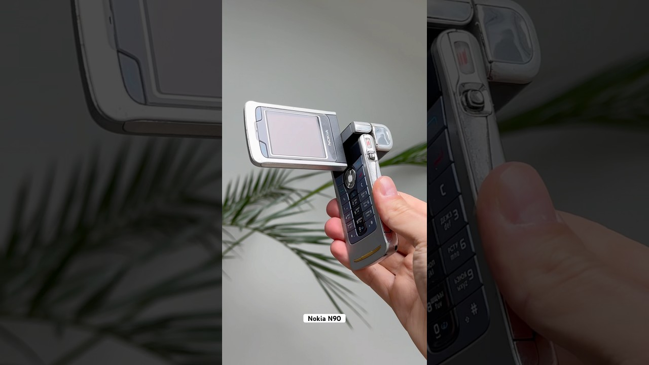 📱 Nokia N90 — the phone that transformed into a camera! 🔄📸
