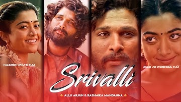 Srivalli Song Whatsapp Status | Allu Arjun status | Rashmika Mandanna | Pushpa Status | fullscreen