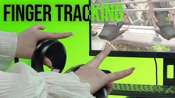 In development: Finger-tracking on the Pimax Crystal controllers