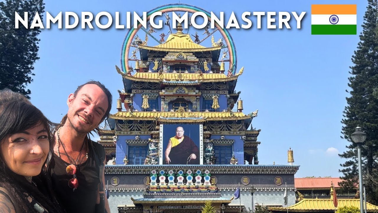 Посещение тибетского буддийского храма в... Южной Индии!