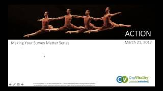 Webinar | Action Planning  Make Your Survey Matter
