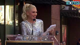 Gwen Stefani Gets STAR on Hollywood Walk Fame - Watch Her Speech!