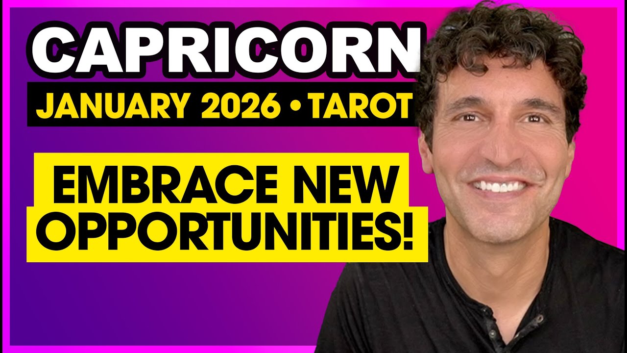 Capricorn: Stay Grounded & Embrace New Opportunities | January 2026 Tarot