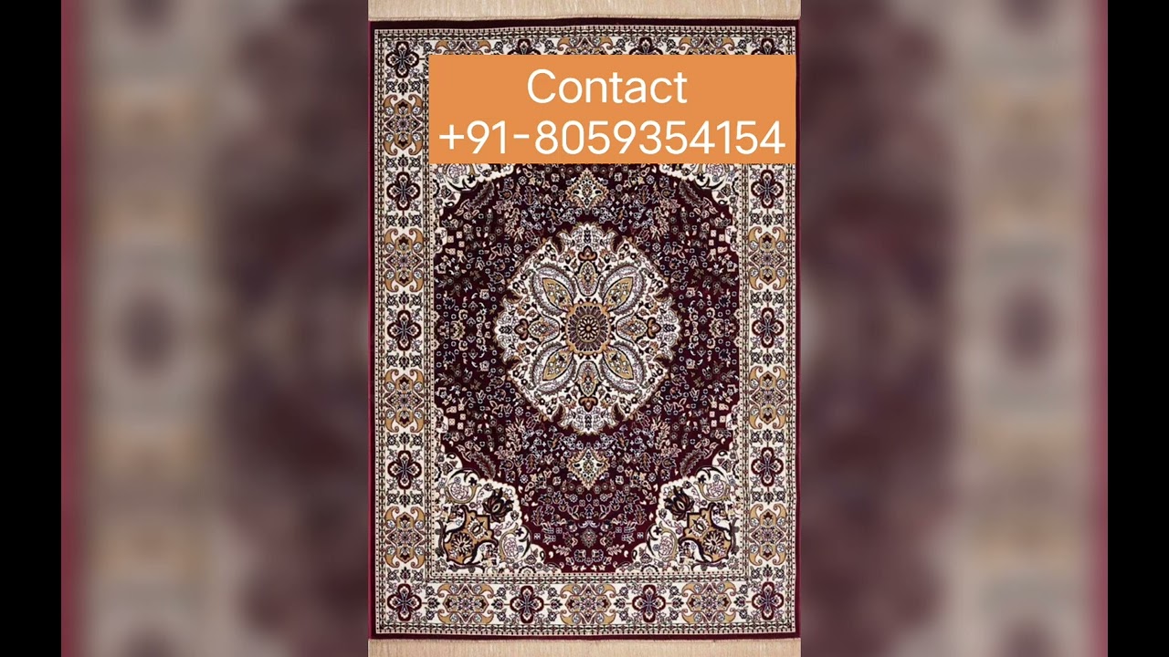 Velvet Carpet Available Directly from Panipat. 