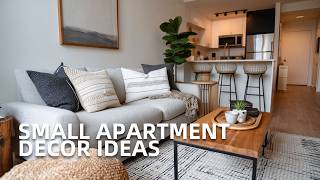 Small Apartment Decor Ideas for a Cozy Minimalist Tiny Home
