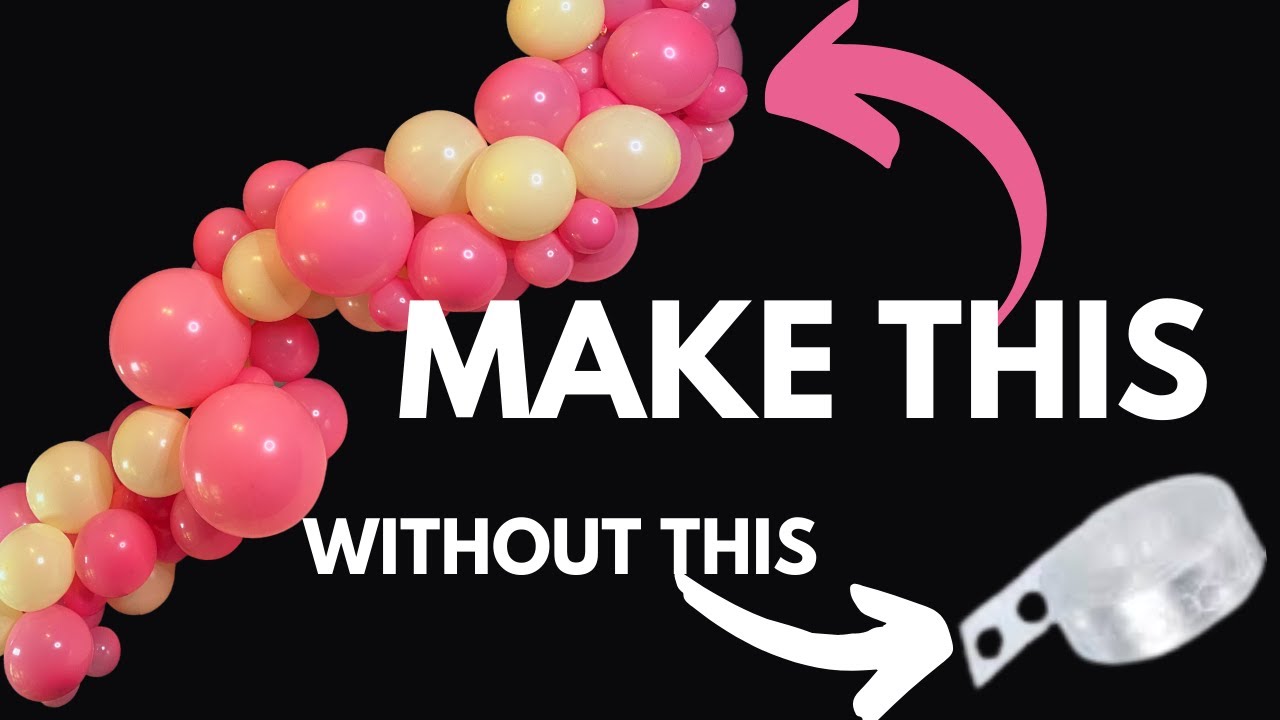 No Strip? How to Make a Balloon Garland Without a Strip