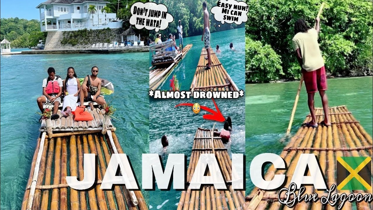 WE WENT TO BLUE LAGOON IN PORTLAND JAMAICA AND THIS HAPPENED... 😳 | JAMAICA TRAVEL VLOG 2021