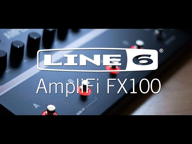 Гитарный процессор c управлением по Bluetooth LINE6 AMPLIFi FX100
