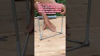 Diy Ultra-Compact Camping Stove From Nuts & Bolts