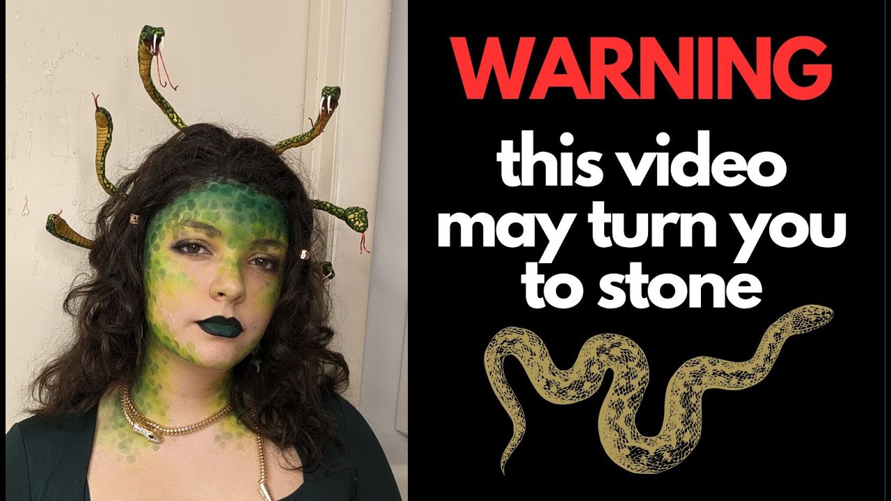 Percy Jackson doesn't stand a chance | Medusa SFX makeup