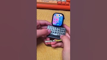 The Coolest Apple Watch Keyboard You