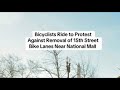 Bikers push back against removal of 15th Street protected bike lanes
