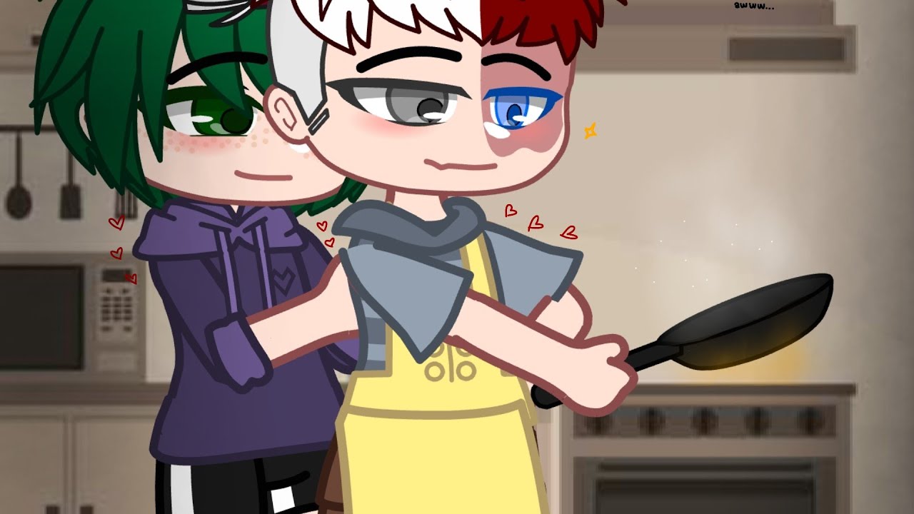 Todoroki can cook?👀😋💕 TdDk💕 mha/bnha adult AU YouTube