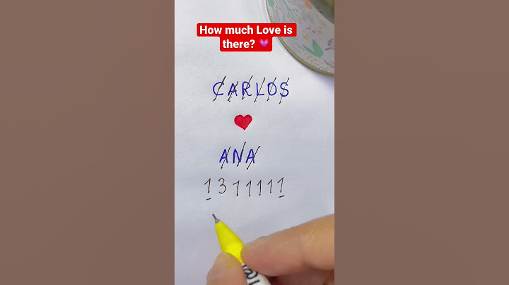 Find your love percentage | How much love is there?