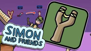 New weapon snippet: Giant Slingshot | Simon and Friends | Devlog