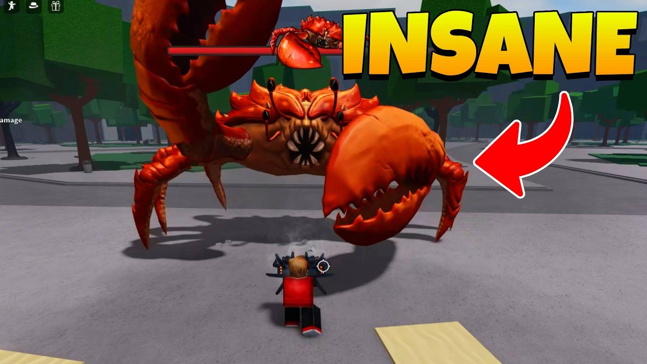 New Crab Boss is INSANE | The Strongest Battleground Update - YouTube