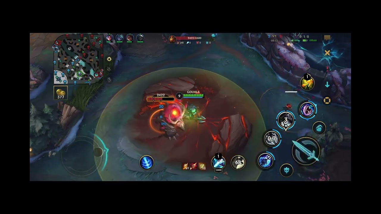 ¡LA MEJOR PARTIDA DE FIZZ OMEGA! 😱🔥 | #wildrift #rankeada #leagueoflegends #wildriftlatam 