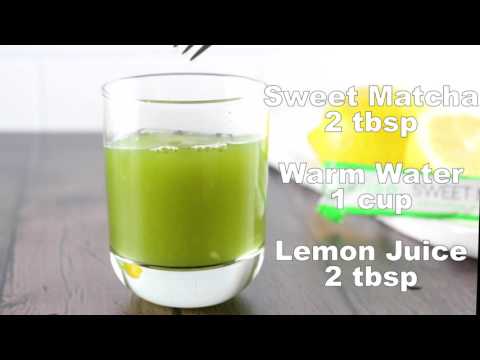 Iced Lemon Matcha