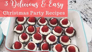 Christmas Party Appetizers | 3 Easy Party Recipes 3 No Bake 5 Minute Appetizers Hgtv