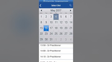 Booking and Cancelling Appointments in SystmOnline on Apple iPhone/iPad