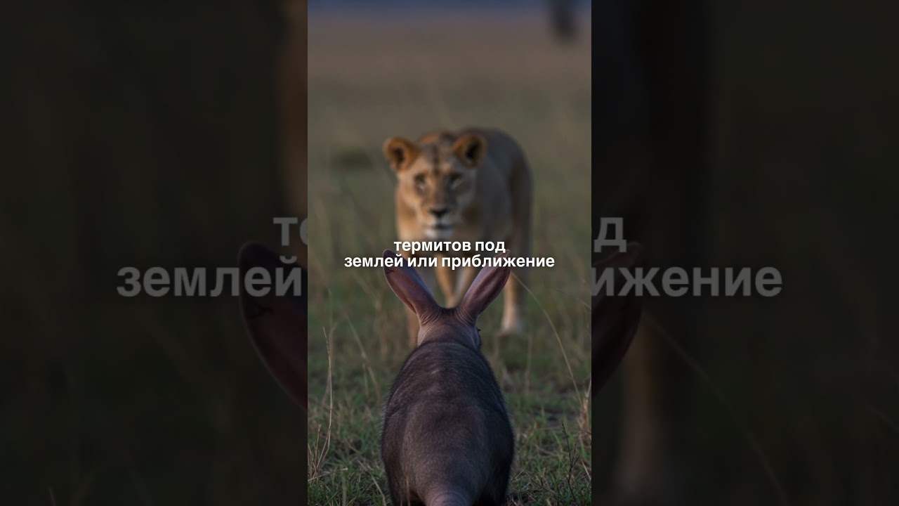 Трубкозуб - самое странное животное Африки  