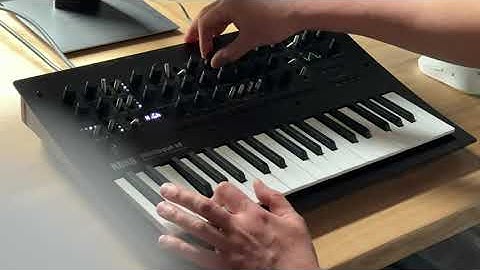 Atmospheric ambient korg minilogue xd