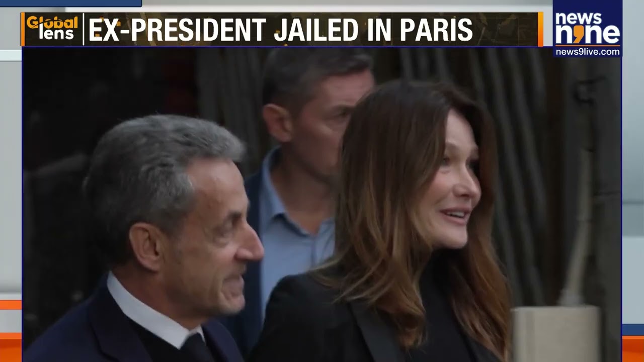 Экс-президент Николя Саркози, заключенный в тюрьму в Париже, начал отбывать пятилетний срок за не...