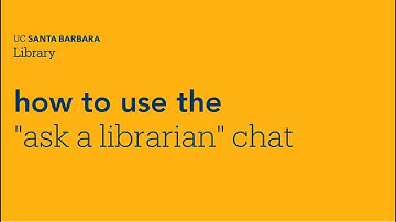 How to Use Ask a Librarian Chat