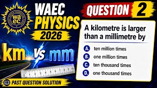 WAEC Physics 2026 Question 2 Explained | Units and Measurements Made Easy