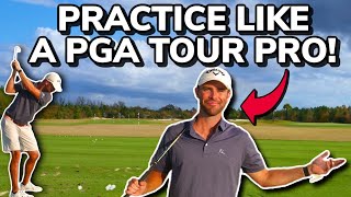 You Won’t Believe How A PGA Tour Player Practices! Tour of D1 Golf Facility!! | Bryan Bros Golf