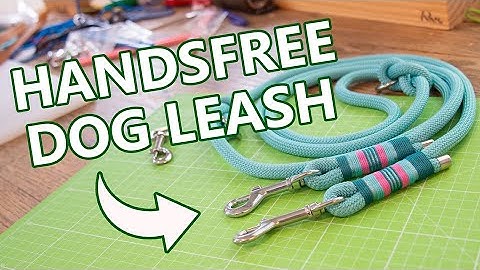 Handsfree Dog Leash with Whipping - Paracord eu Tutorial