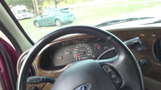 Inside a 2002 Ford Conversion Van