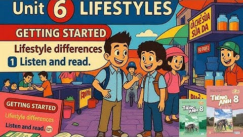 Tiếng Anh 8 Global Success | Unit 6 LIFESTYLES | GETTING STARTED | Lifestyle differences