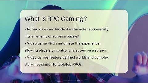 What Is RPG Gaming? - Video Gamers Vault
