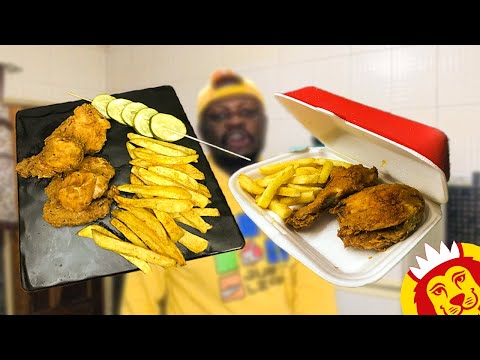 How to Make HUNGRY LION chicken at Home