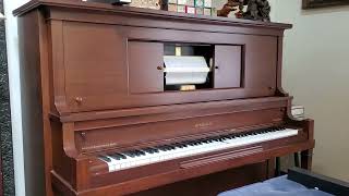 WELTE-MIGNON Player Piano &quot;CHANGES&quot; pb VEE LAWNHURST. Post Ragtime Novelty piano! 1922 Kimball piano