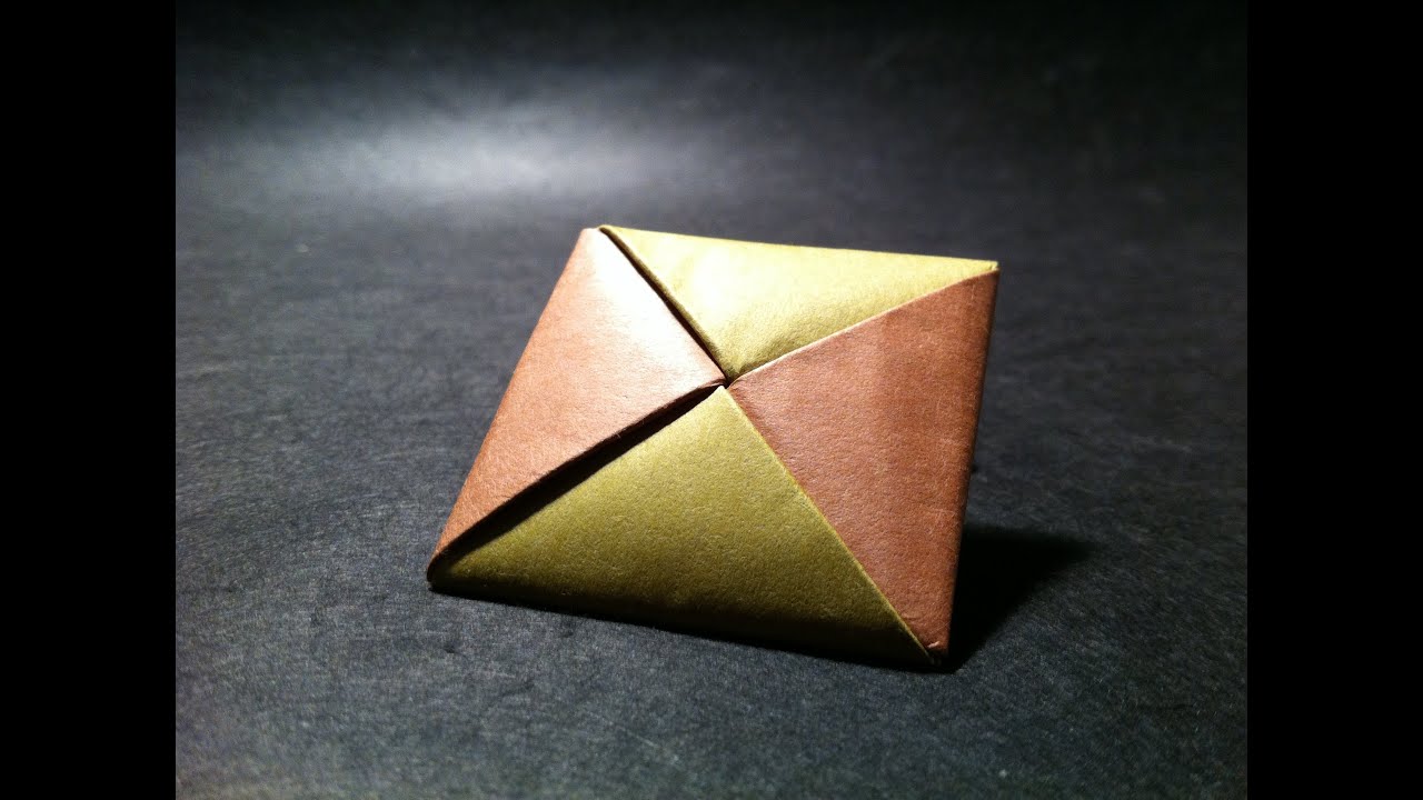 simple origami square paper Origami square paper easy tutorial Paper